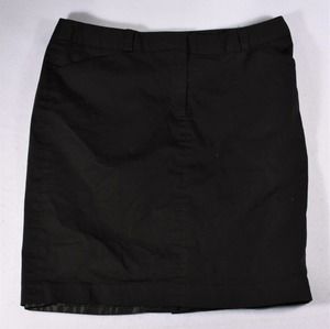 Attention Womens' Size 12 Black Skirt Pencil Knee Length
